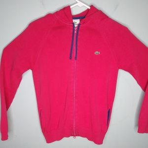 Lacoste Full Zip Hooded Sweater Jacket